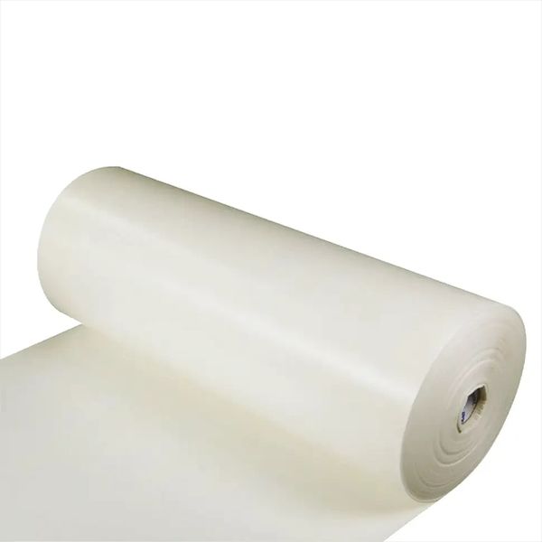 Фізично зшитий теплоізоляційний спінений поліетилен 10 мм, полотно IXPE (3010) 1,5 м білий 5002 фото