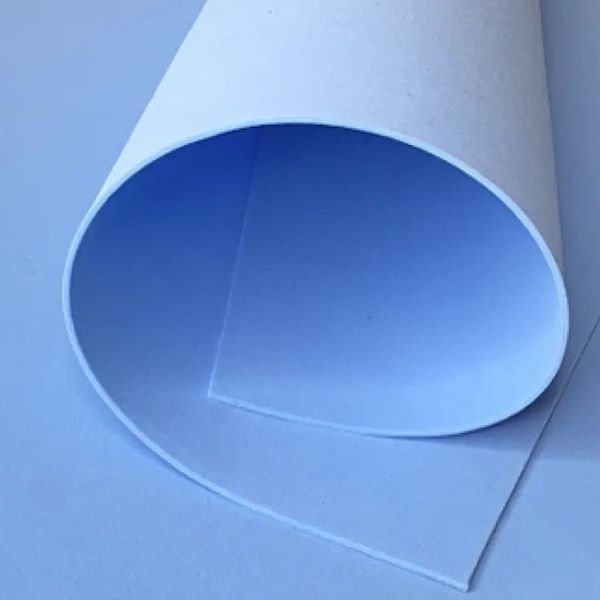 Фоаміран ЕВА 3мм для творчості, аркуш 150х100см, блакитний 6040 фото