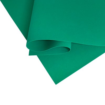 Фоамиран для творчества 1мм лист 50х50см тёмно-зелёный 7741 фото