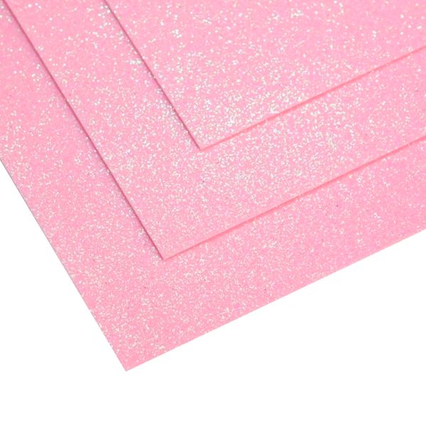 Фоаміран з мерехтливим шимером 1,5мм холодний рожевий 60x70 см 8142 фото