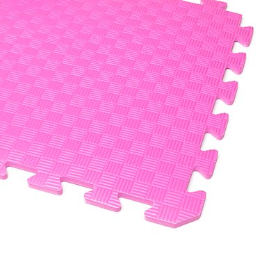 Дитячий килимок-пазл (татамі) ластівчин хвіст секція 50х50х1см без запаху, Рожевий 4952 фото