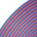 Полотно кольорове двошарове для карематів на відріз 12мм ширина 60см щільність 50(кг/м³) BASE Червоно-сине 9963 фото 2