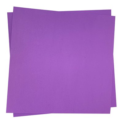 Фоамиран EVA 2мм фиолетовый 100х100 см цветной материал для творчества, оформления фотозон, костюмов косплей 6928 фото
