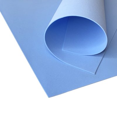 Фоаміран EVA 2мм блакитний 50х50 см кольоровий матеріал для творчості, оформлення фотозон, костюмів косплей 6934 фото
