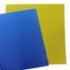 Аркуш ЕВА 100х100х2см УЦІНКА (стріловлювач, спортивний мат) жовто-синій 10714 фото 1