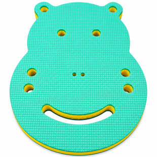 Плот (дошка) для плавання з пінополіетилену дитячий Hippo Float 1200х935х40мм 13389 фото