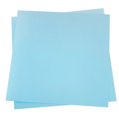 Фоамиран EVA 2мм светло-голубой 100х100 см цветной материал для творчества, оформления фотозон, костюмов 6908 фото
