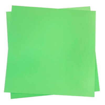 Фоаміран EVA 2мм світло-зелений 100х100 см кольоровий матеріал для творчості, оформлення фотозон, костюмів косплей 6919 фото
