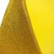 Глиттерный фоамиран Премиум 2мм, ширина 1м, лимонное золото  8575 фото 1