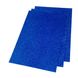 Глітерний фоаміран Преміум 2мм, аркуш 20х30см синій 7701 фото 2