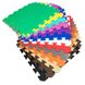 Дитячий килимок-пазл (татамі) ластівчин хвіст секція 50х50х1см без запаху, Чорний 4952 фото 5