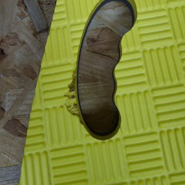 Уцінка Плавальна дошка Kickboard Wawe з EVA 47х37х3см кольорова 13737(1) фото