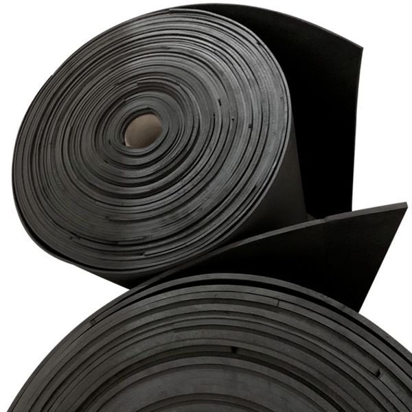 Фоаміран ЕВА 5мм на відріз, ширина1м, чорний 8403 фото