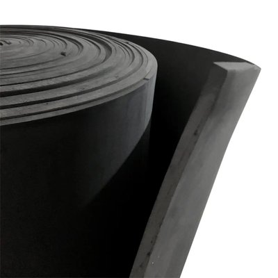 Фоамиран ЭВА 10мм, на отрез, ширина 1,0м, черный 8405 фото