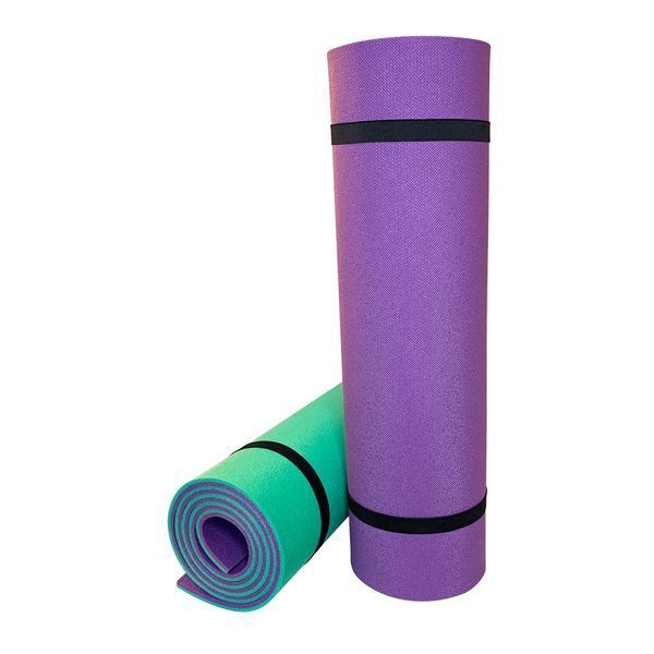 Каремат повышенной плотности для путешествий занятий спортом 1800х600х8мм Тревел с резинками в комплекте 6520 фото