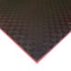 Двошаровий мат-татамі 100х100х3м з бортами, Чорно-червоний 6466 фото 3