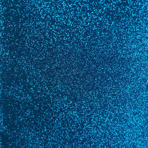 Глиттерный фоамиран Премиум 2мм, ширина 1м, голубой  7649 фото