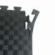 Мат татамі ЕВА 100х100х1см (килим-пазл) ластівчин хвіст Чорний 6822 фото 2